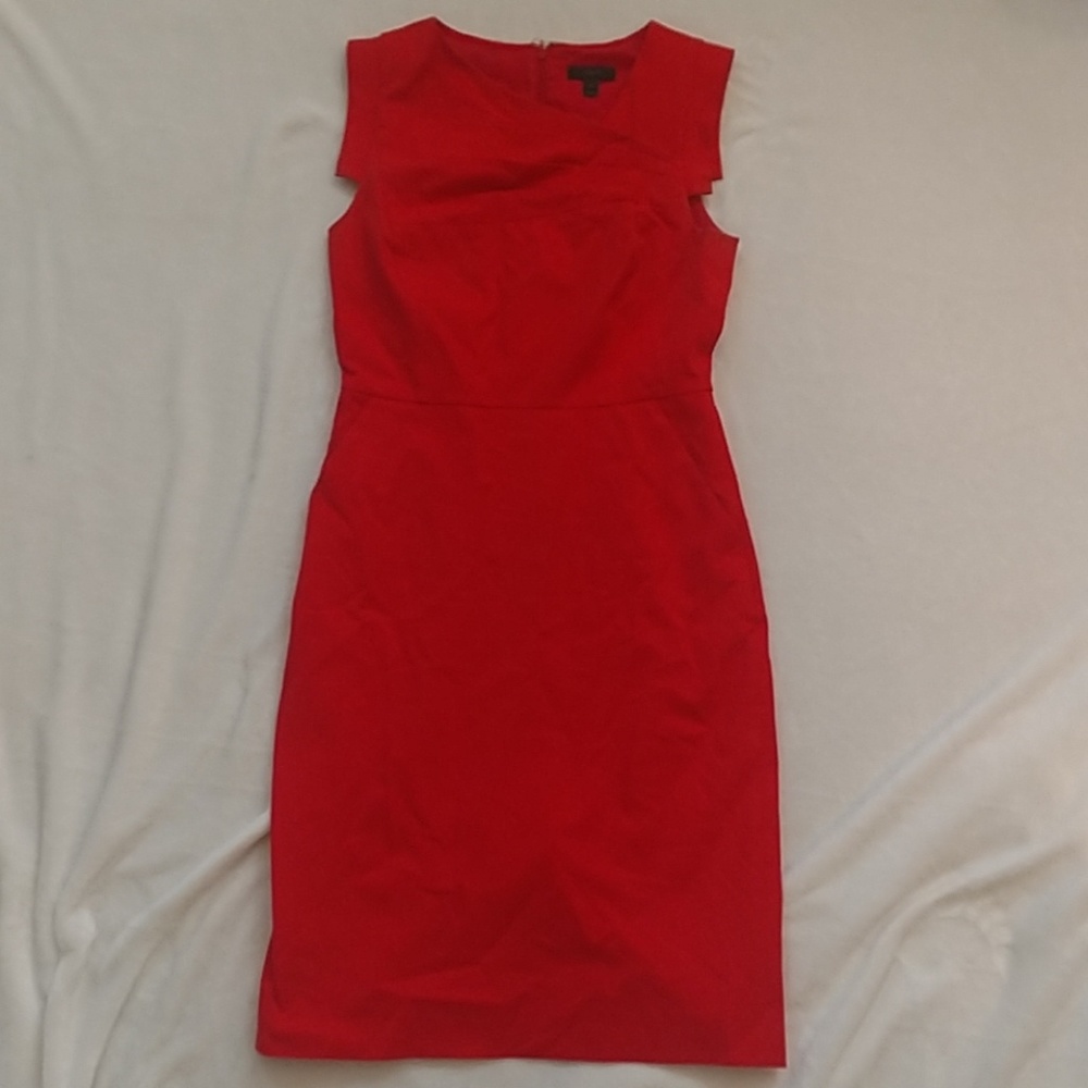 JCrew Red Dress
